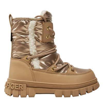 Tommy hilfiger γυναικείο μποτάκι, Bronze, medium