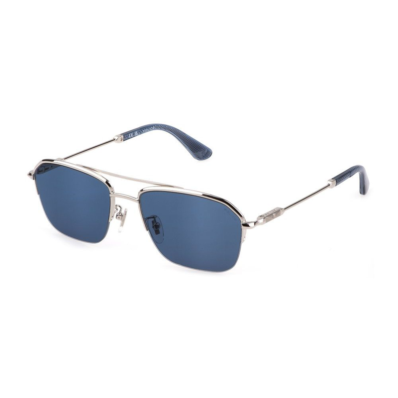 Gray metal sunglasses-null