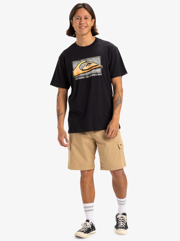 Quiksilver men's retro fade ss t-shirt-null