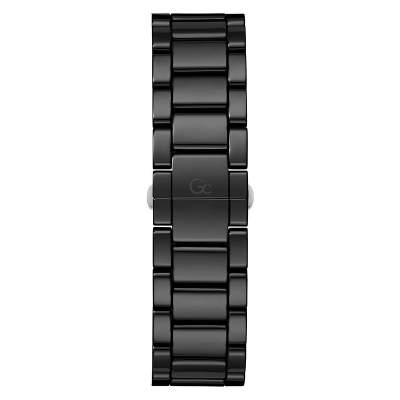 Black ceramic dress watch-null