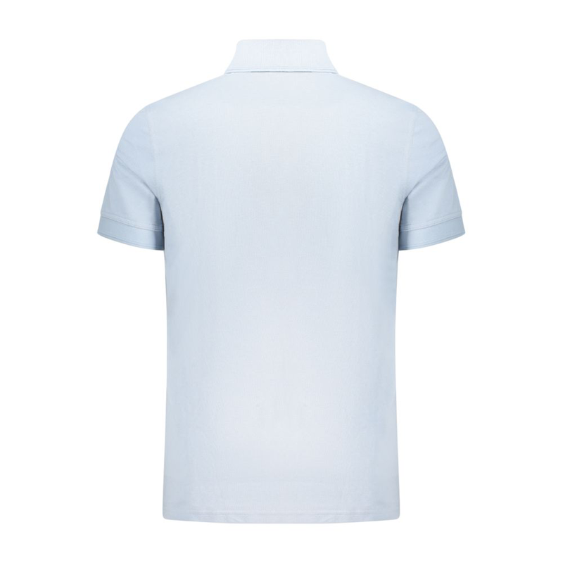Azzurro cotton mens polo shirt-null