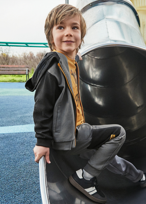 Set with 2 pants, Grey, medium