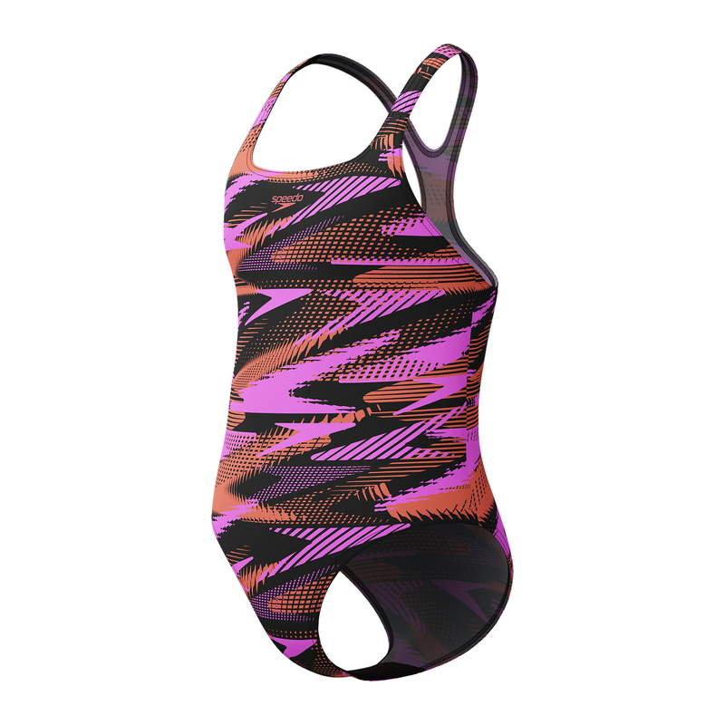 Speedo girl's hyperboom allover medalist-null