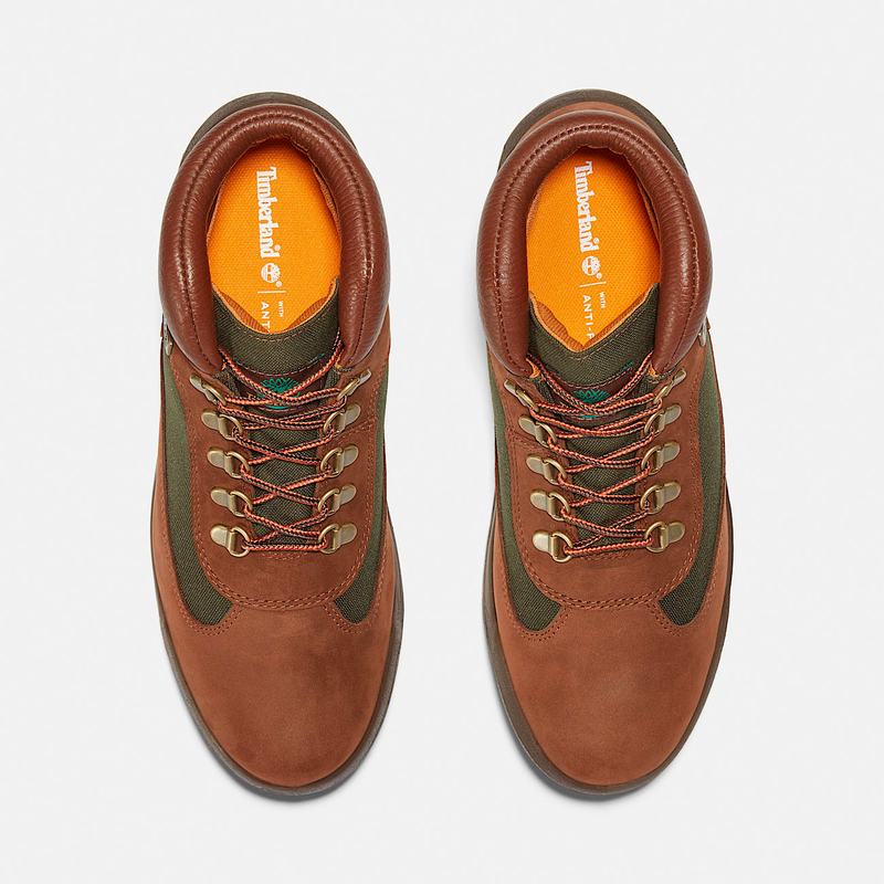 Field boot mid waterproof boot for men in brown-null
