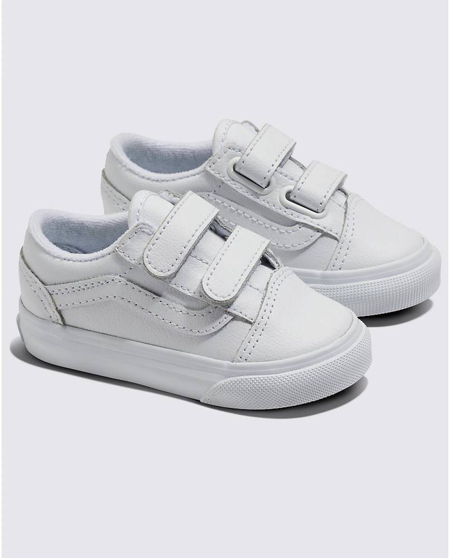 Vans toddler old skool v checkerboard shoe-null