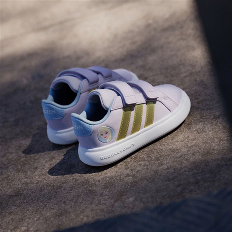 Adidas frozen elsa grand court shoes jq4356-null