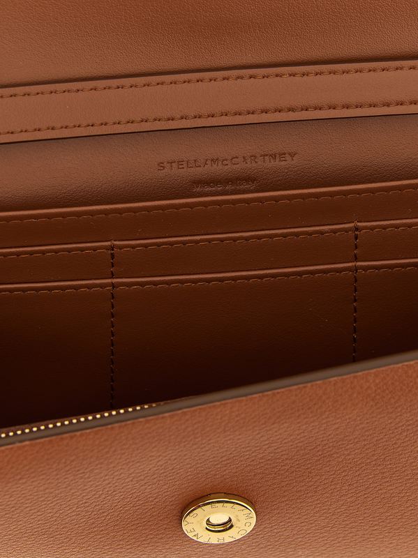 Brown polyamide cardholder-null