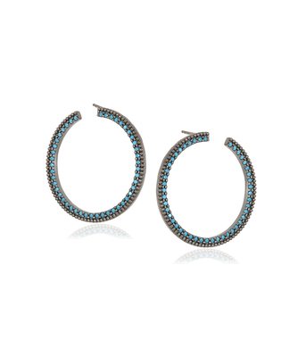 Concordia circle earrings