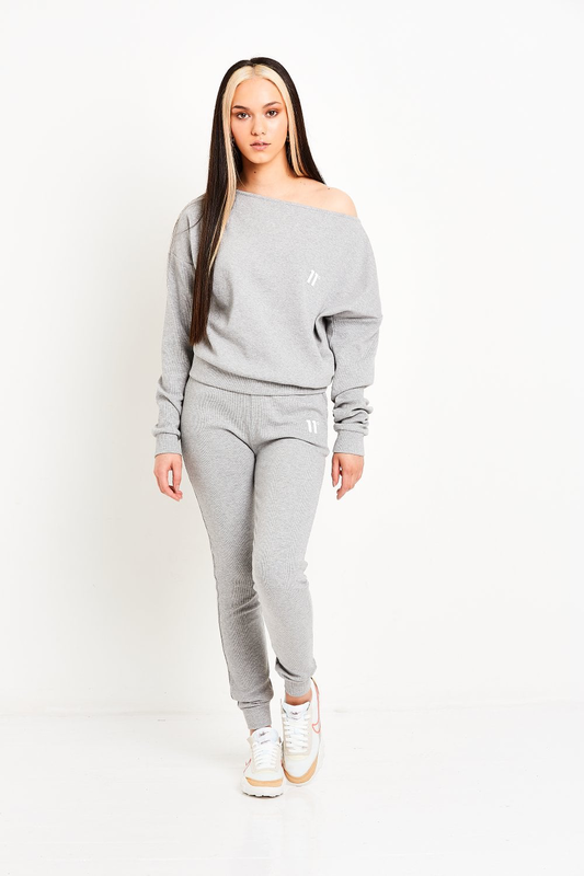 Product image: 11 degrees sustainable batwing rib lounge sweatshirt-null