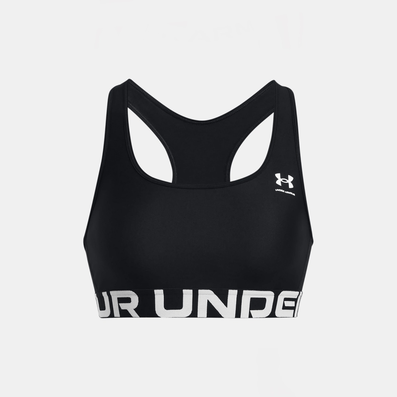 Under armour women's heatgear&reg; armour mid branded sports bra 001-null