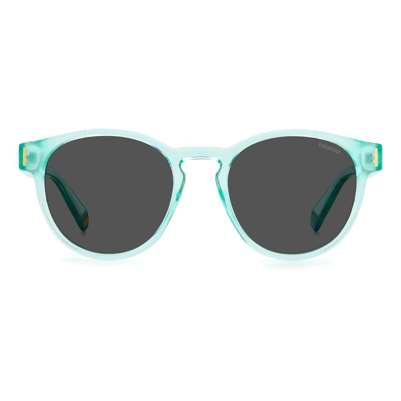 Blue plastic sunglasses-null