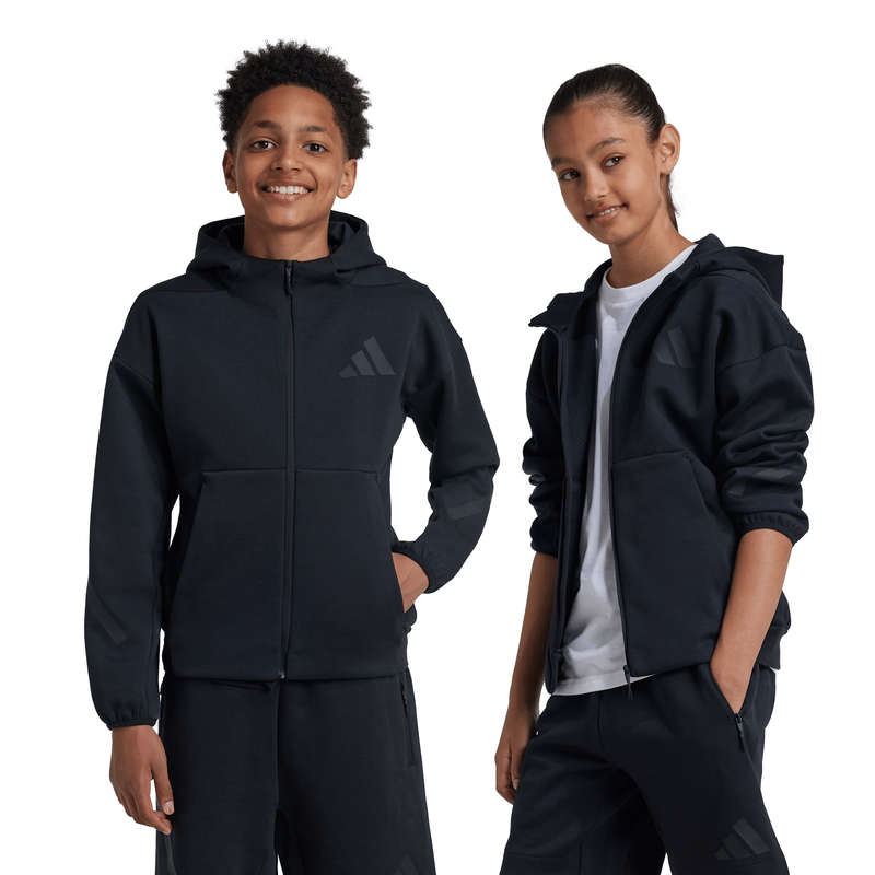 Adidas boys z.n.e. Full-zip hooded track jacket-null