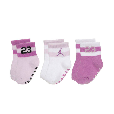 Create gripper infant 3-pairs socks, Multicolor, medium