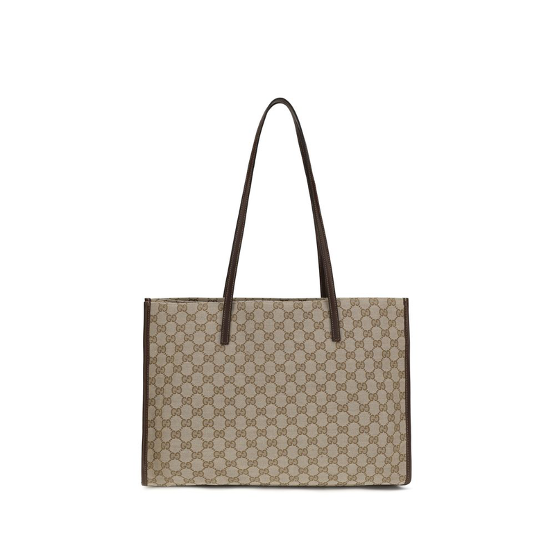 Beige polyester shoulder bag-null