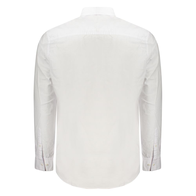 Bianco cotton men shirt-null