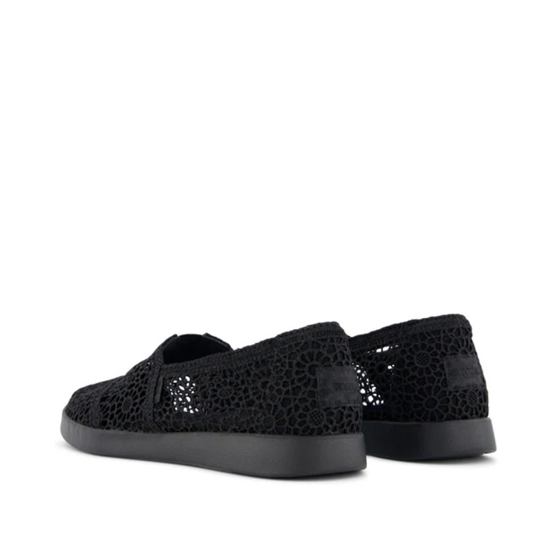 Toms women blk moroccan crcht alplus esp-null