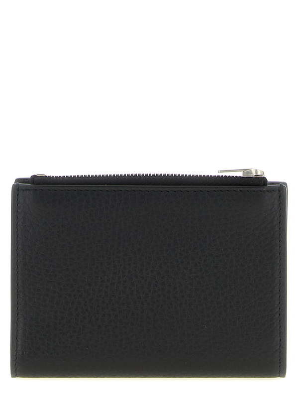 Black calfskin wallet-null