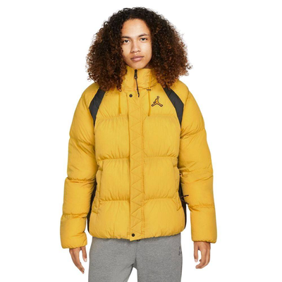 Nike jordan essentials puffer jackets, Pollen, medium