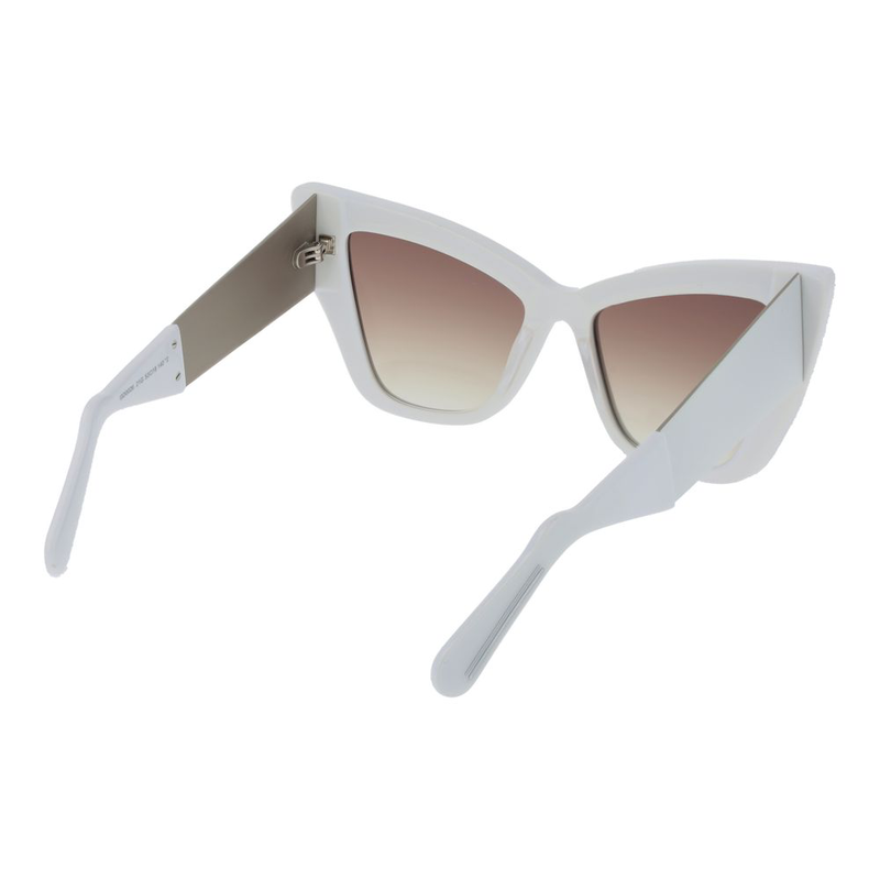 White acetate sunglasses-null
