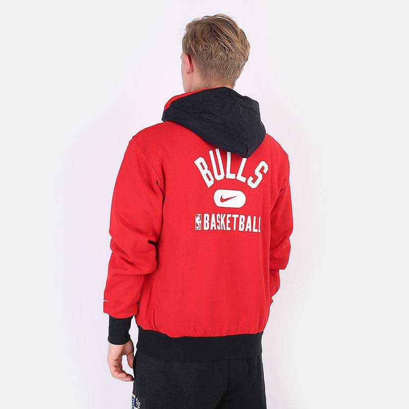 Nba chicago bulls fleece full-zip hoodie-null