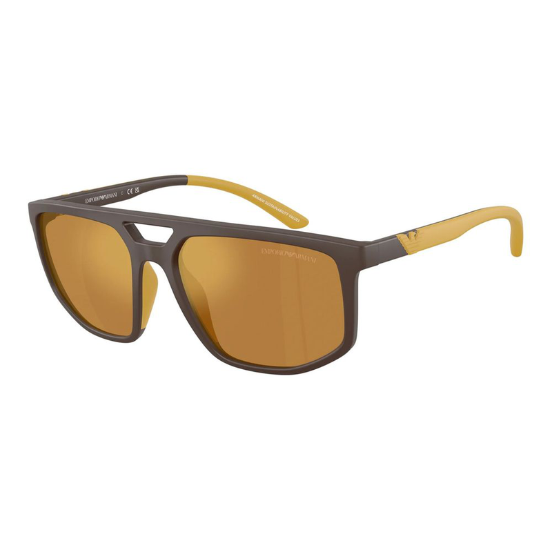 Brown injected sunglasses-null