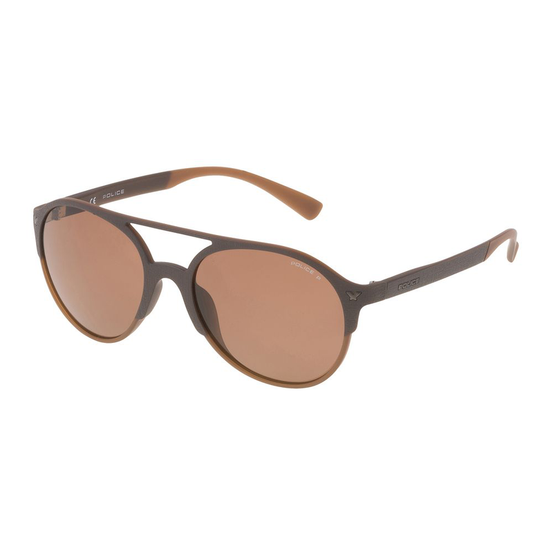 Brown injected sunglasses-null