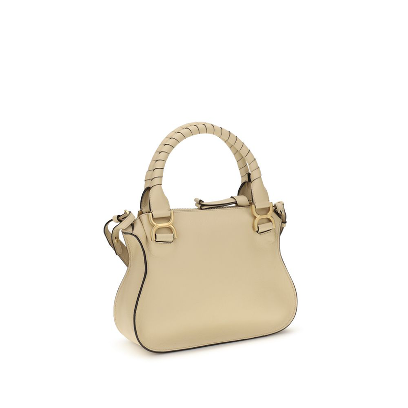 Beige calf leather bos taurus handbag-null
