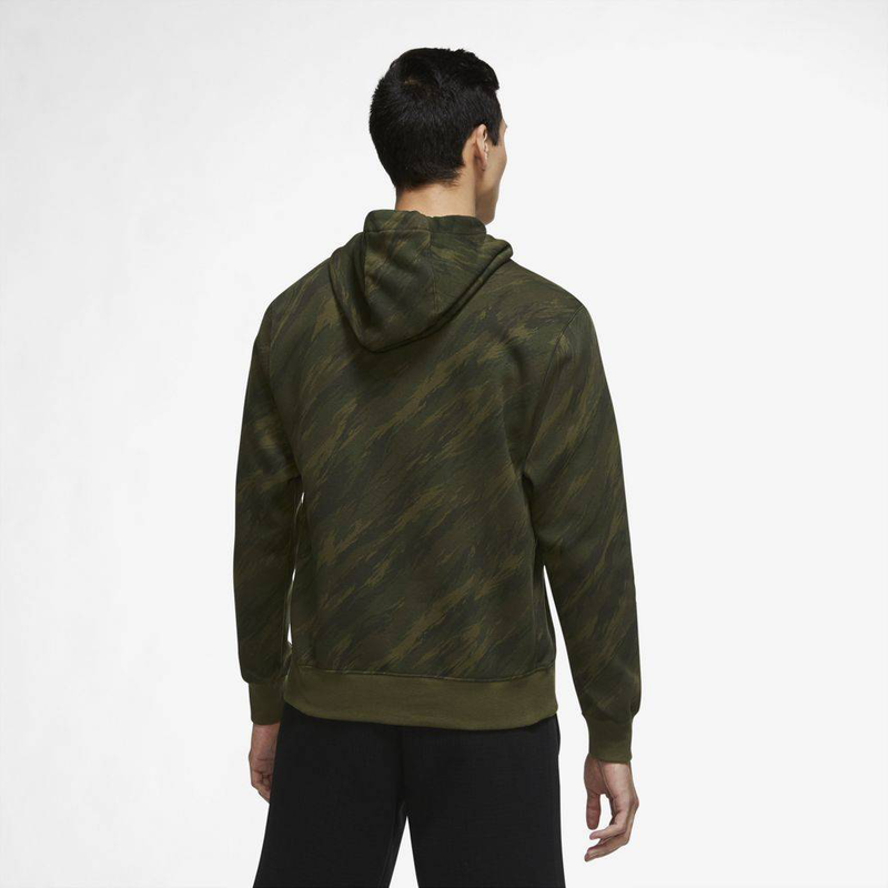 Nike sportswear sport essentials+ aop pullover hoodie image number null