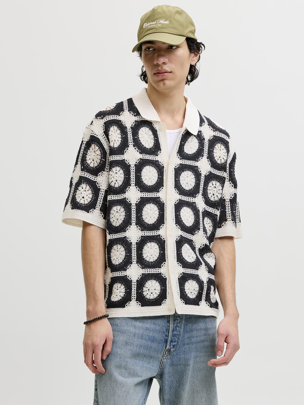 Jororchard knit polo-shirt - sea salt-null