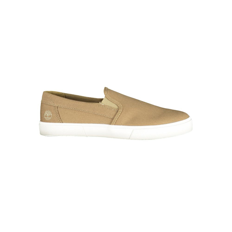 Beige polyester men sneaker-null