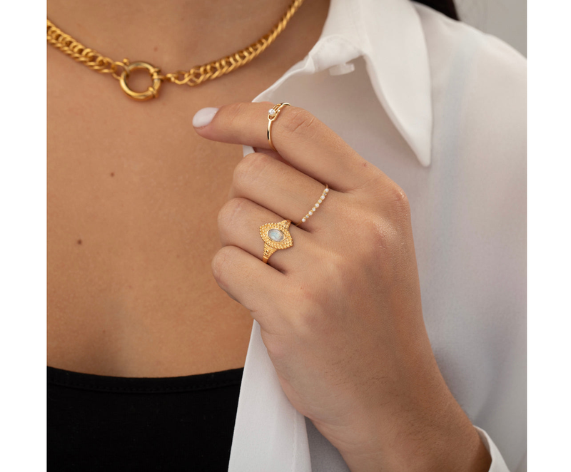 Product image: Moonstone vintage ring-null