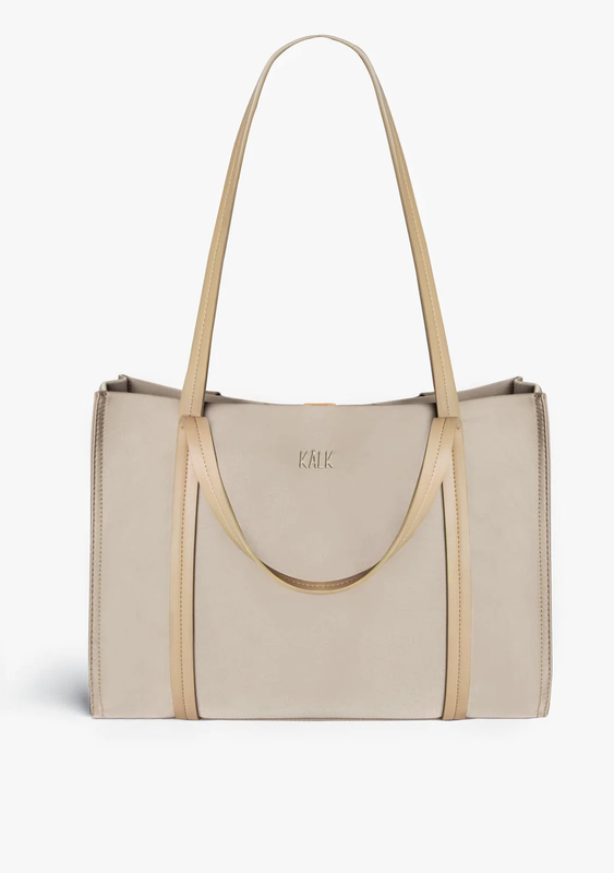 Tote bag nature kalk - beige-null