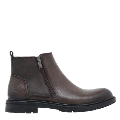 Jk london ανδρικό μποτάκι, Brown, medium