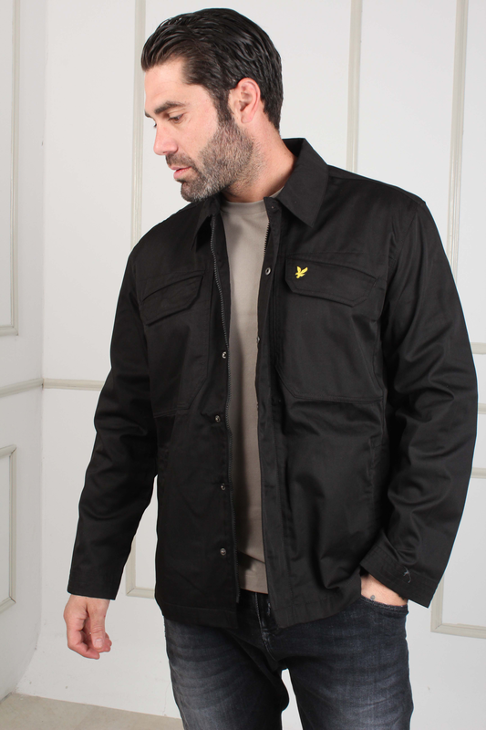 Overshirt pocket - lyle & scott-null