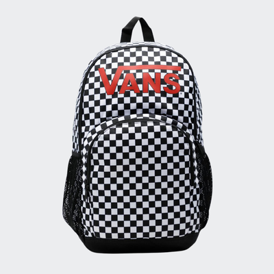 Alumni pack 5 print back pack, Black, medium