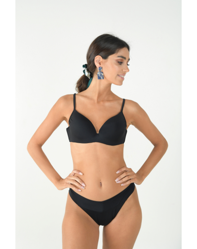 Top moulded padded black-null