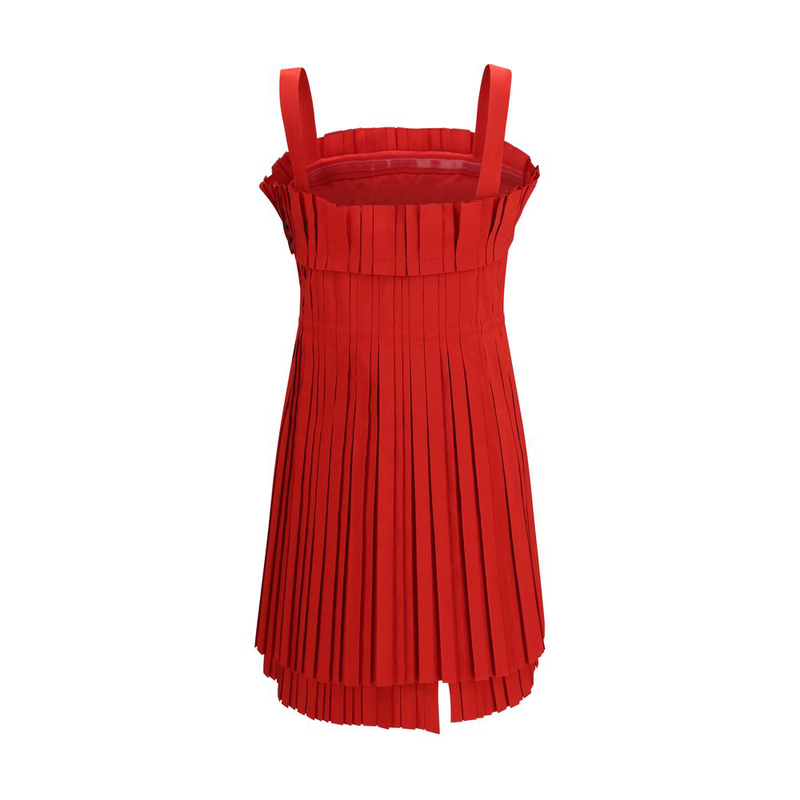 Multicolor polyester cocktail dress-null