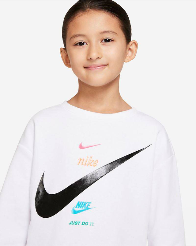 Product image: Nike little girls fleece boxy crew-null