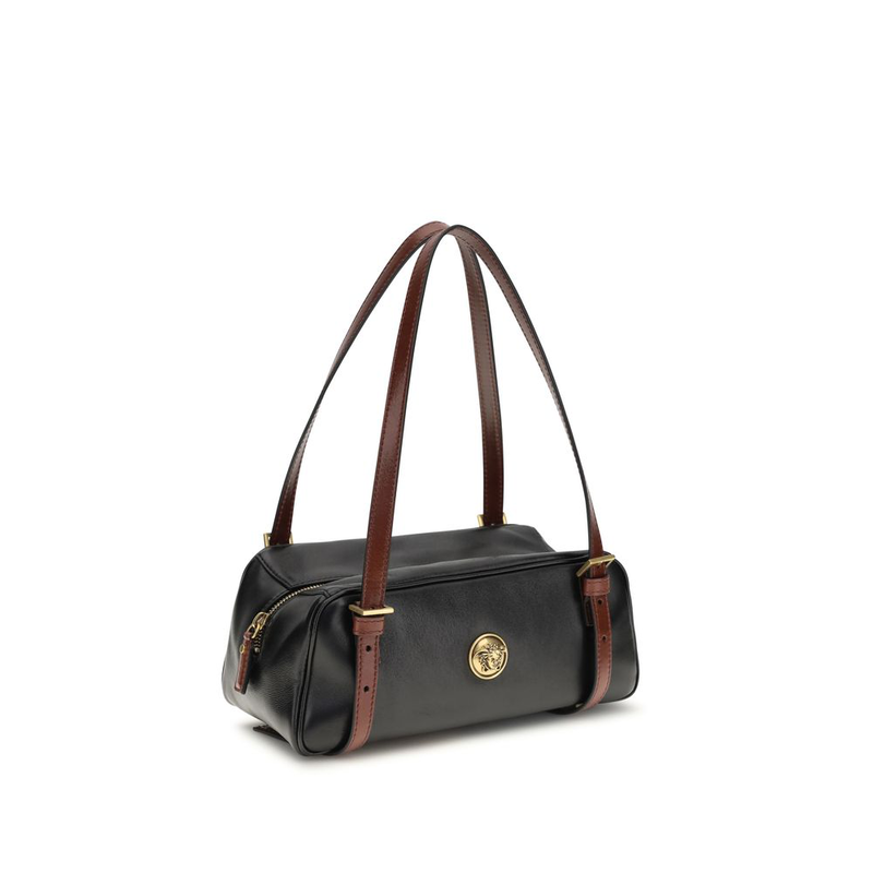 Black lamb ovis aries aries shoulder bag-null