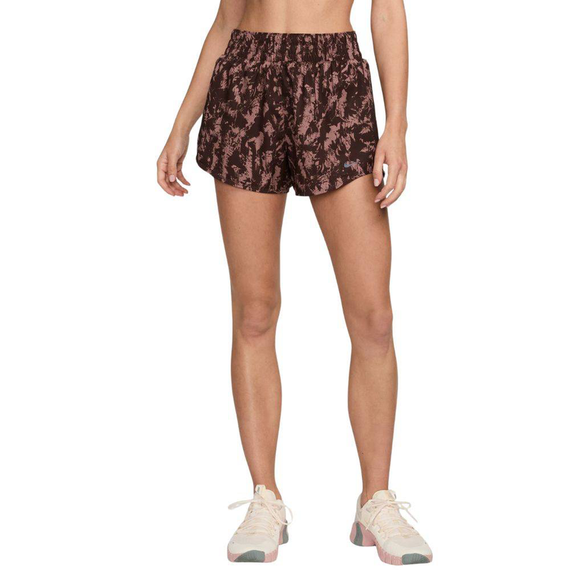One Dri-FIT breathe high-waisted printed short-null