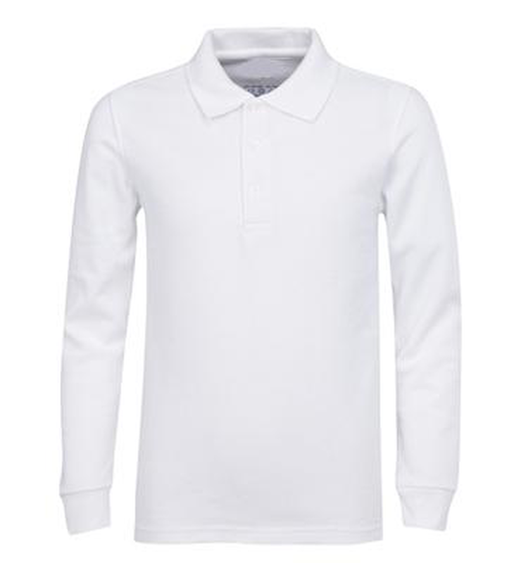 Tshirt polo long sleeve with collar-null