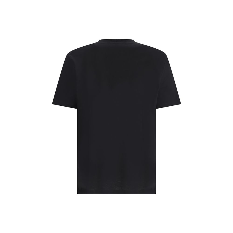 Black cotton t-shirt-null