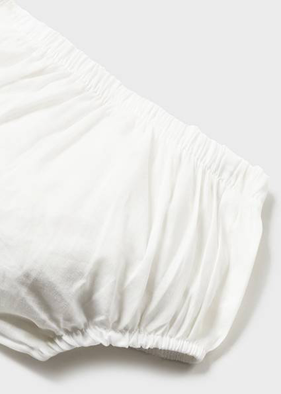 Product image: Φορεμα συνδυασμενο πλεκτο με βρακακι κρεμ-null