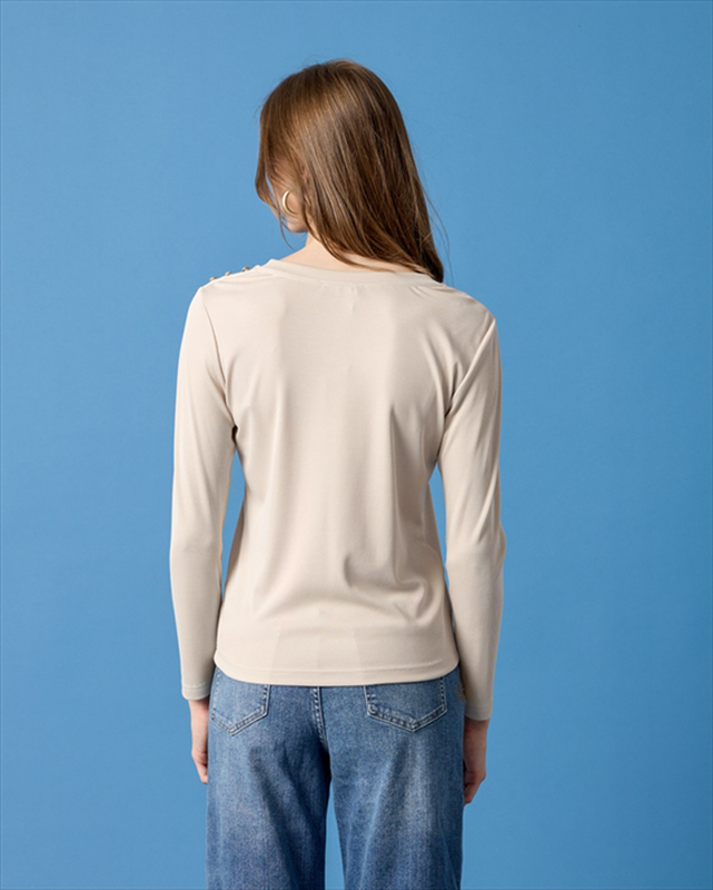 Product image: Cupro blouse v neck-null