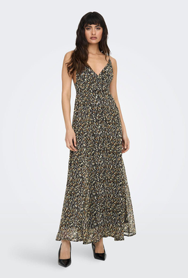 Only eliza long strap dress