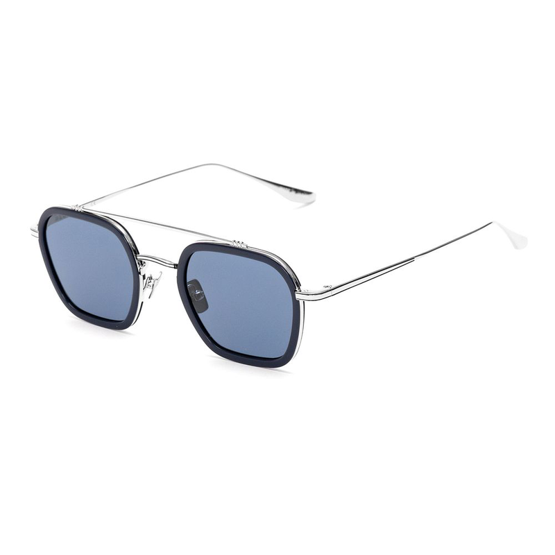 Blue titanium sunglasses-null