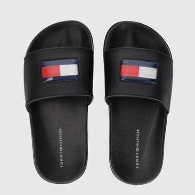 Flag pool slide