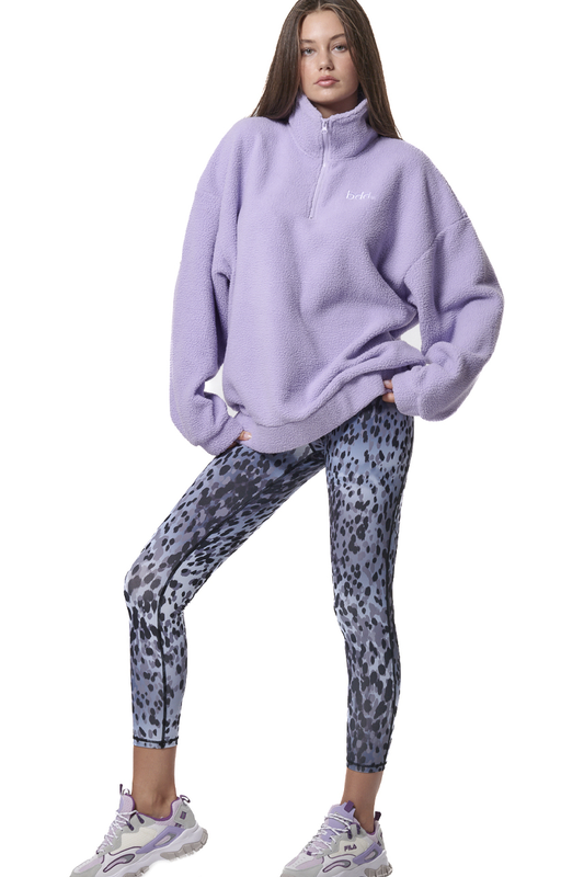 Body action womens oversized sherpa hoodie-null