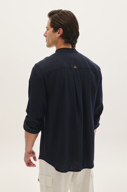 Pcoc proper linen shirt-null