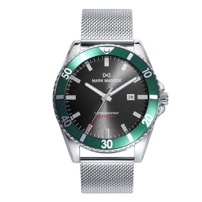 Mark maddox mission watch s/s aluminium bracelet man mm